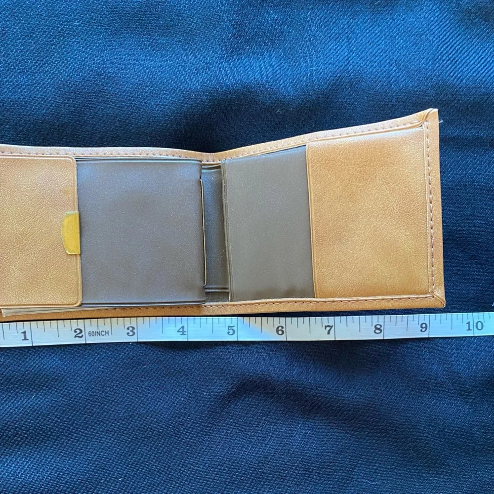 Vintage 1960’s New Steady Rider Gas Muzzler Pick Pocket Proof Vitronic Wallet!